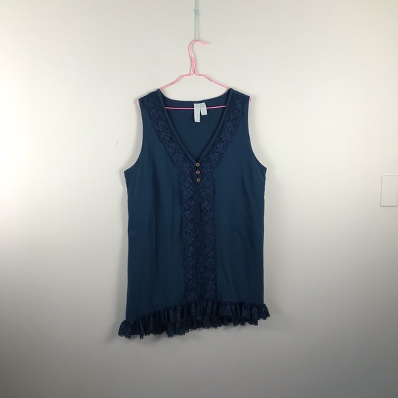 Matilda Jane | lace trim tank top